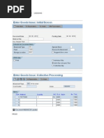 SAP WM GI for Process Order