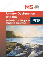 Urinary Dysfunction and Multiple Sclerosis