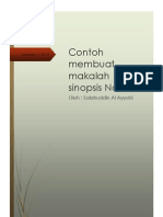 Download Contoh membuat makalah sinopsis novel by YubyIdea SN123905533 doc pdf