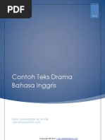 Contoh Teks Drama Bahasa Inggris