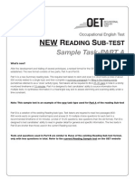 OET Reading