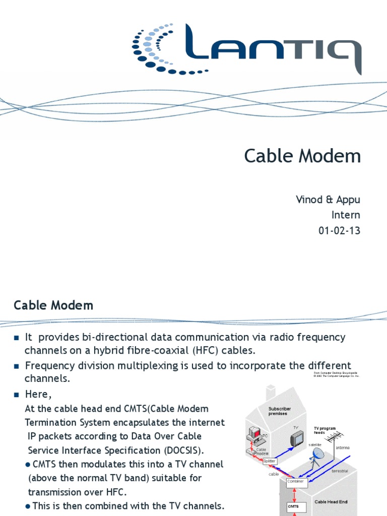 Cable Modem | PDF | Internet Protocols | Network Protocols