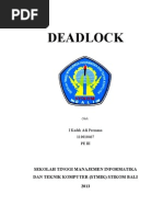 Download pengertian deadlock by I Kadek Adi Permana SN123909082 doc pdf