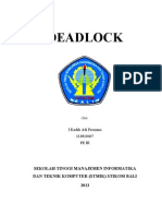 Pengertian Deadlock