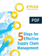 5 Steps For Effective Supply Chain Management