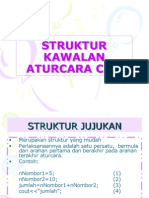 Struktur Kawalan Aturcara C ++