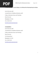 Download A Medical Informatics Grand Challenge  the EMR and Post-Marketing Drug Surveillance  by scotsilv8078 SN12392184 doc pdf