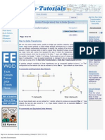 Star To Delta Transformation