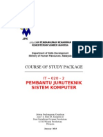 Course of Study Package: Pembantu Juruteknik Sistem Komputer
