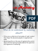 Ethics in Marketing'