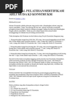 Download PROPOSAL PELATIHAN K3doc by Togap Sinambela SN123936979 doc pdf