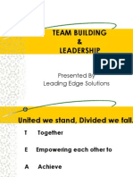 Team Building Leadership (Ngoinhachung - Net)