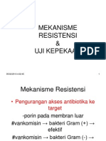 Mekanisme Resistensi&uji Kpekaan