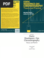 Static Headspace GC Theory and Practice 1997 Ettre Kolb