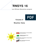 Trnsys 16: Weather Data