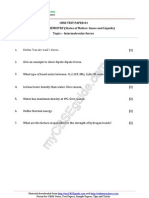 11th Chemistry Matter Test 01