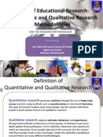 36042240 Types of Educational Research Quantitative and Qualitative Research Methodology
