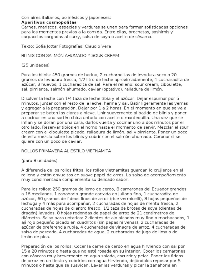 Recetas Pdf Caldo Sopa