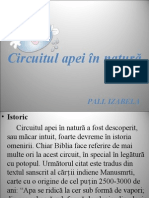 Circuitul Apei in Natura