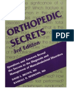 Orthopedic Secrets, 3rd Edition