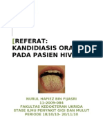 Kandidiasis Oral Pada Pasien HIV