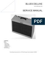 Fender Blues Deluxe Service Manual