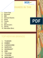 Top Ten Brands in The World