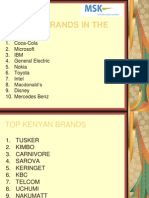 Top 10 Global & Kenyan Brands + Branding Steps