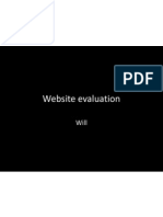 Web Evaluation