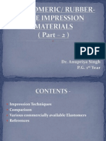 Elastomeric Impression Techniques