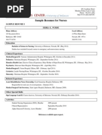 Sample Resumes For Nurses: Sample Resume I Erika L. Nurse