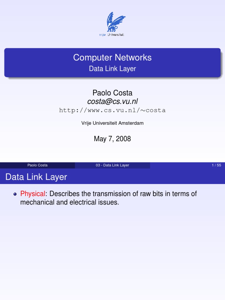 Computer Network | PDF | Error Detection And Correction | Computer Network