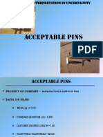 Case Study:Acceptable Pins