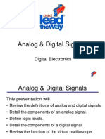 Analog Digital Signals