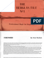 The David Berglas File 1