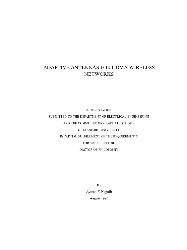 thesis paper on antenna