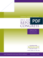 2012 Taxpayer Advocate Report To Congress - Volume 2