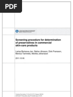 Download hplc analyis of preservatives in cosmetics by elias_77 SN124012949 doc pdf