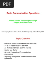 communication operations