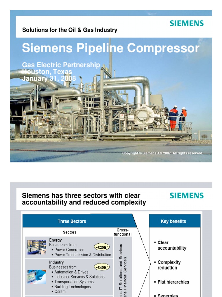 Siemens Compressor | PDF | Siemens | Gas Compressor