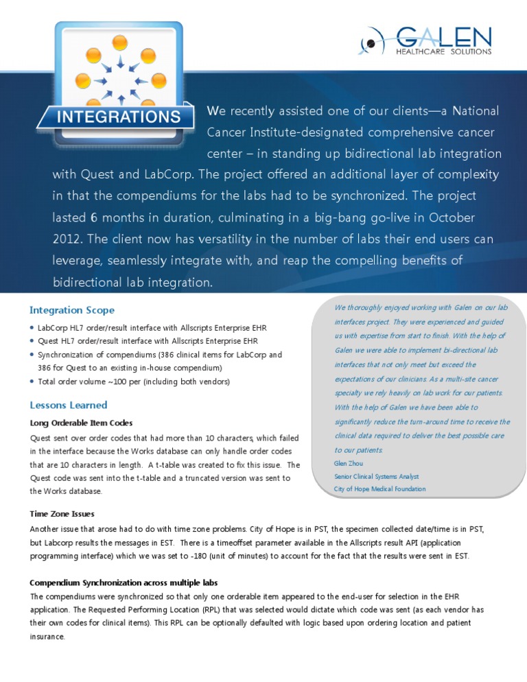 City Of Hope Medical Records