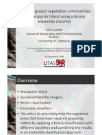 Arko Lucieer - Mapping grazed vegetation communities on Macquarie Island using a binary ensemble classifier