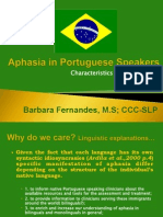 Aphasia in Portuguese Speakers by Fernandes