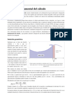 Teorema Fundamental Del Cálculo