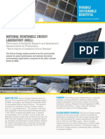 Silicon Energy NREL Summary