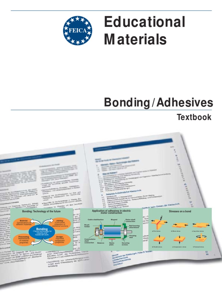 Bonding Adhesives Textbook PDF Adhesive Adhesion