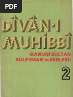 Kanunî Sultan Süleyman - Dîvânı-I Muhibbî 2