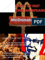 Fast Food Addiction Malaysia