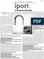 Sport: NHL Preview: NY Style