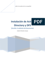 Active Directory y DFS - Windows Server